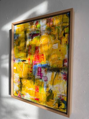 An Abstract Dance of Color | 11" x 14" - Image 2