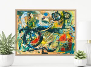 Artwork titled "An Amazing Ride" by Kathryn Davies