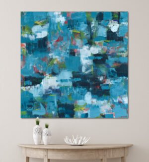 Artwork titled "Ocean's Lullaby" by Kathryn Davies