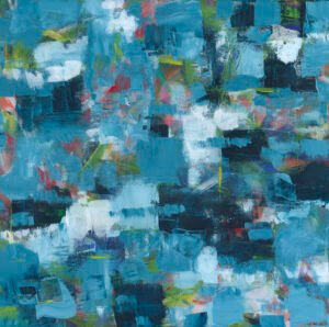 Artwork titled "Ocean's Lullaby" by Kathryn Davies