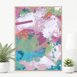 Artwork titled Blossom Waves No. 2 by Kathryn Davies