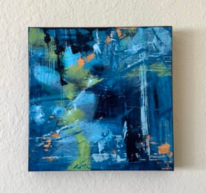 Artwork titled "Beneath the Surface" by Kathryn Davies