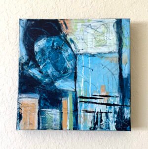 Artwork titled "A Coastal Escape" by Kathryn Davies