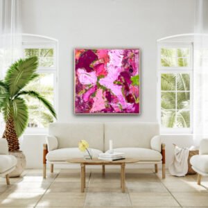 Artwork titled "Fun in Full Bloom" by Kathryn Davies