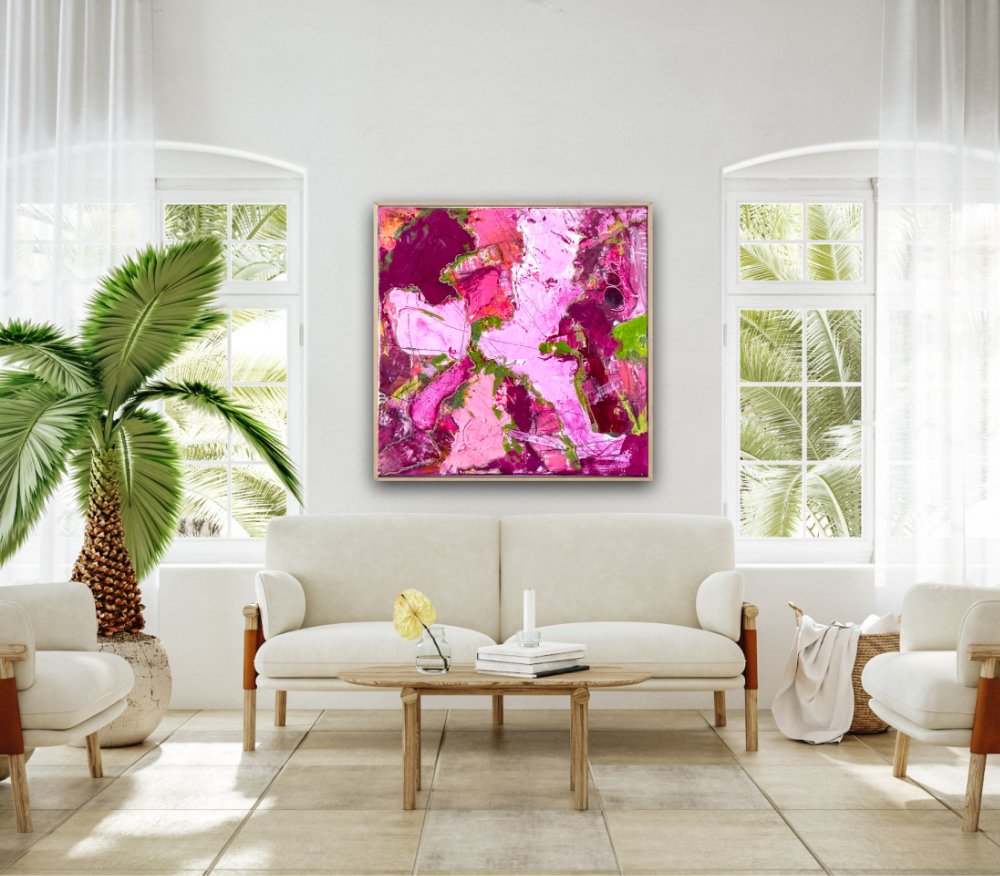 Artwork titled "Fun in Full Bloom" by Kathryn Davies