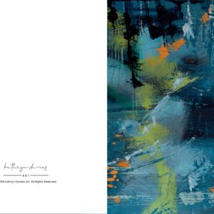 beneath the surface - greeting card