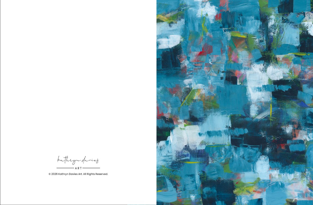 ocean's lullaby-greeting card