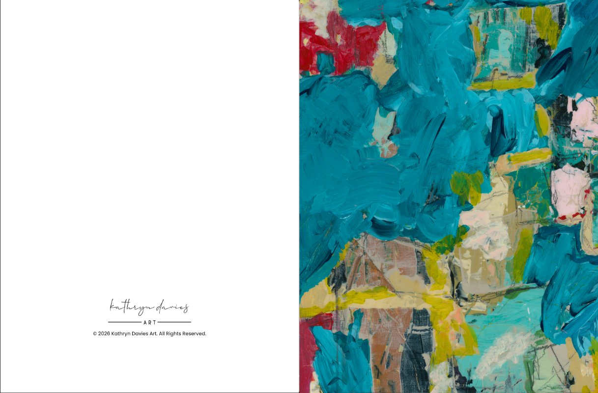 postcards from above-greeting card